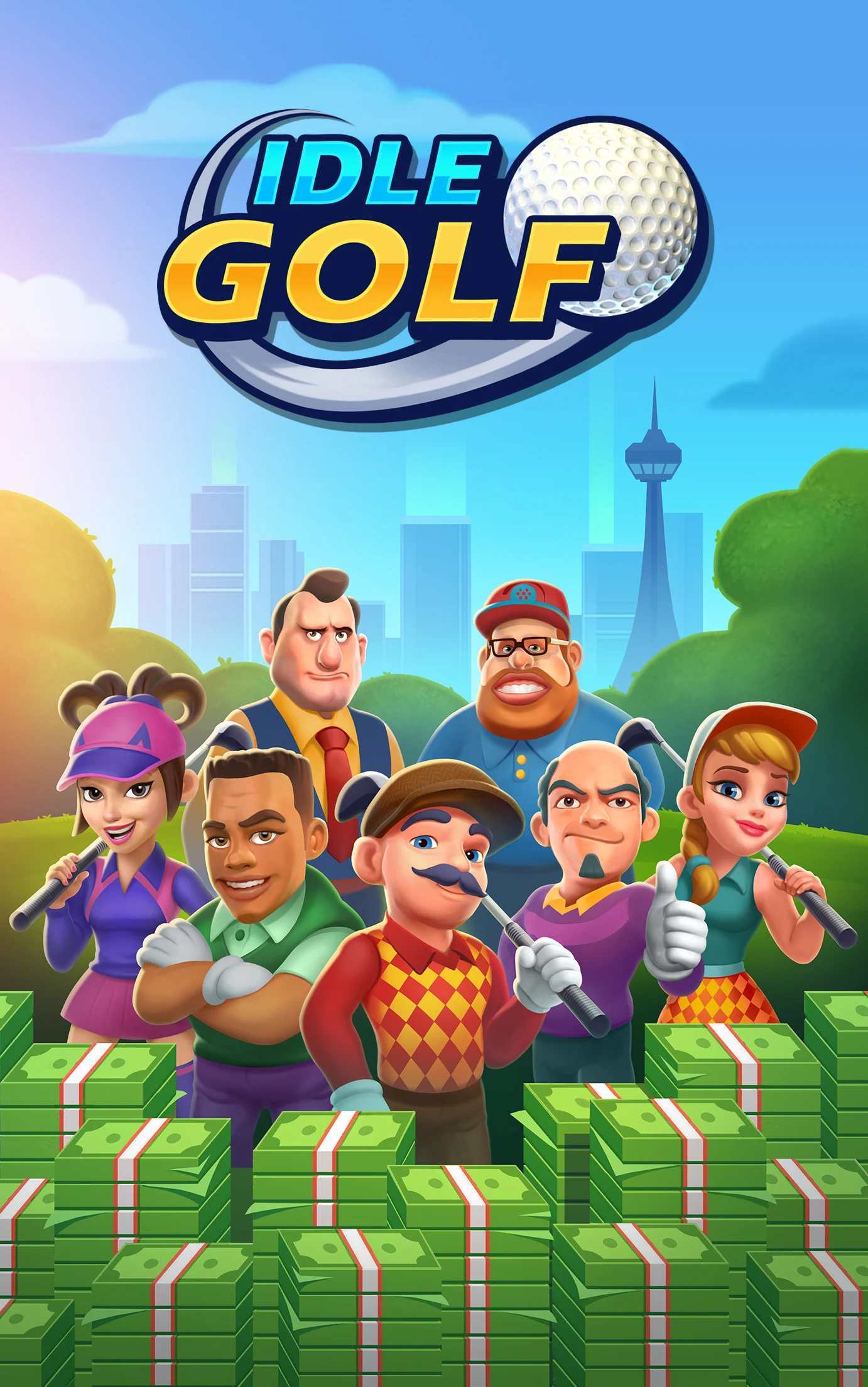Idle Golf Tycoon Driver Clash screenshot